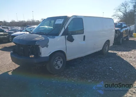 2010 Chevrolet Express 2500 Work Van from USA, damaged, VIN 1GCZGFBA8A1165978